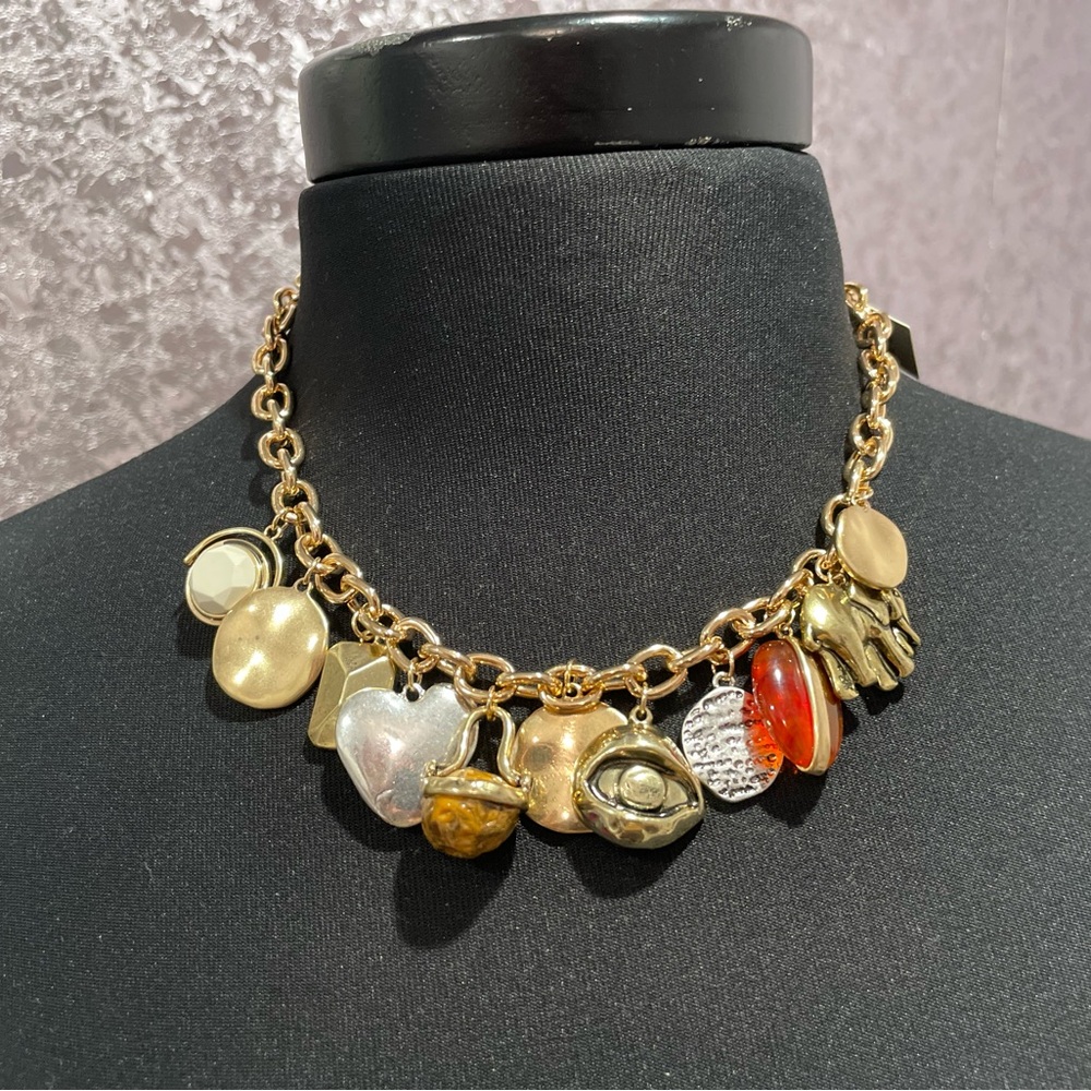 Robert Lee Morris Charm Necklace